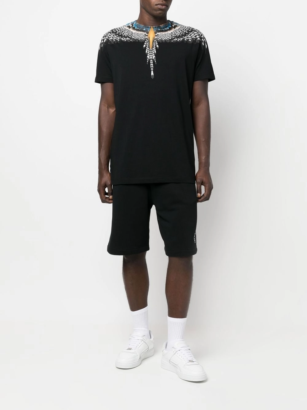 Logo-Print Detail Bermuda Shorts