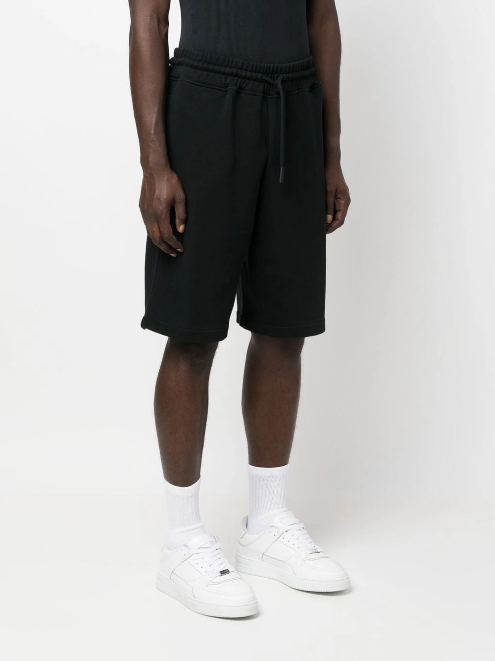 Logo-Print Detail Bermuda Shorts