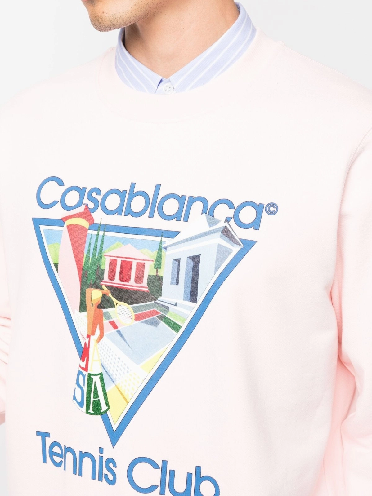 Logo-Print Long-Sleeve Sweatshirt