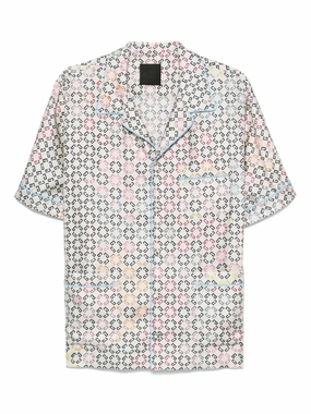 Logo-Print Shirt mens polos clearance