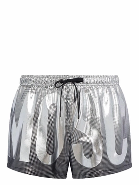 Logo Print Swim Shorts cheap mens pants online