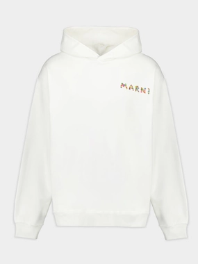 Logo Printed Hoodie Tops Mens - thermal tops