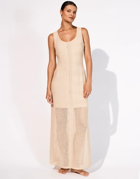 Long Dress - Desert Sand Swim Womens - bikinis clearance