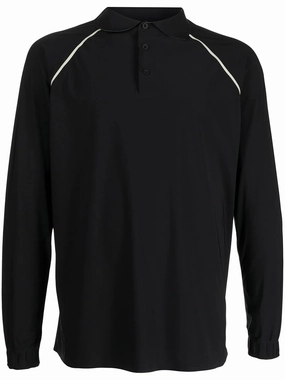 Long-Sleeve Polo Shirt discount mens shirts