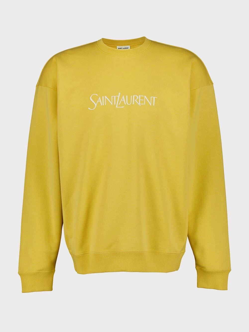 Loose-Fit Fleece Crewneck Sweatshirt Tops Mens - thermal tops