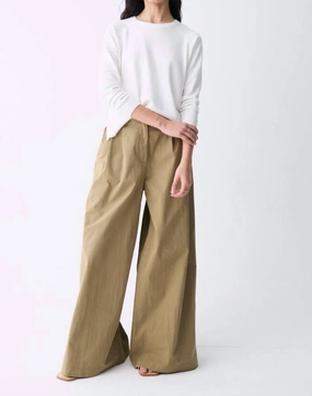 Lorraine Sweater In Ecru Tops Womens - ruffle blouses