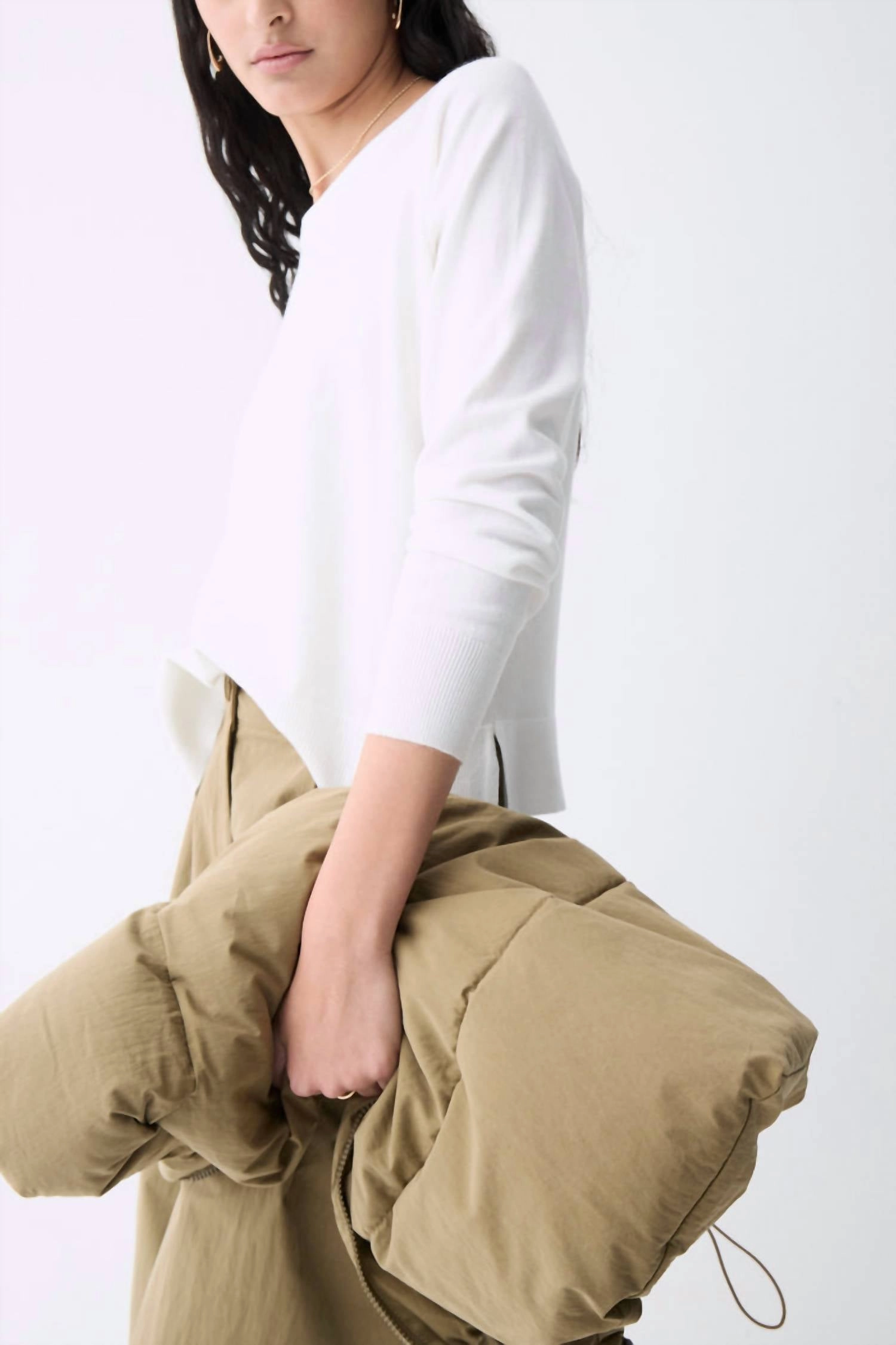 Lorraine Sweater In Ecru
