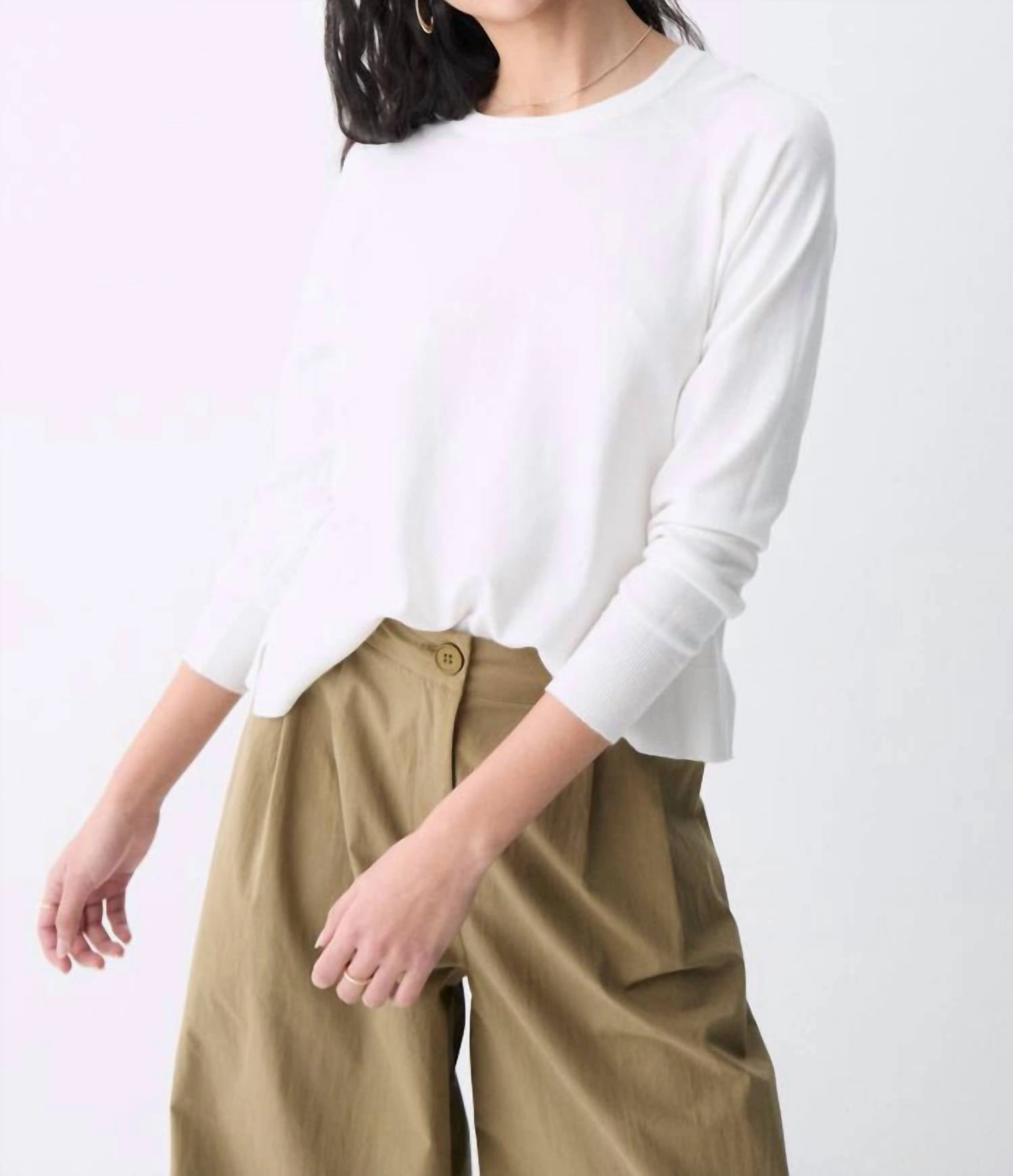Lorraine Sweater In Ecru