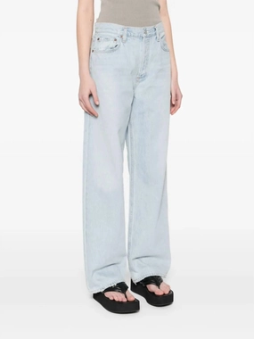 Low Slung Baggy Pants In Spark womens dress pants clearance