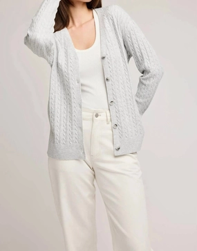 Lucia Sweater In Grey Tops Womens - halter tops sale