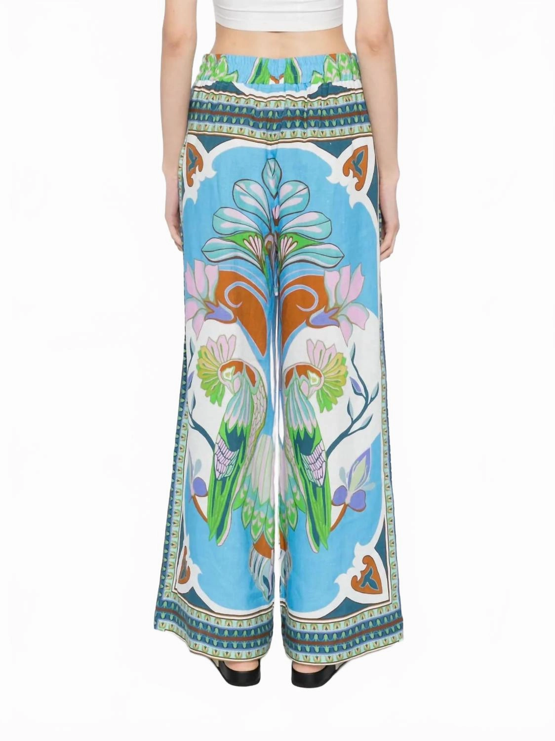 Madison Pants In Blue Multi