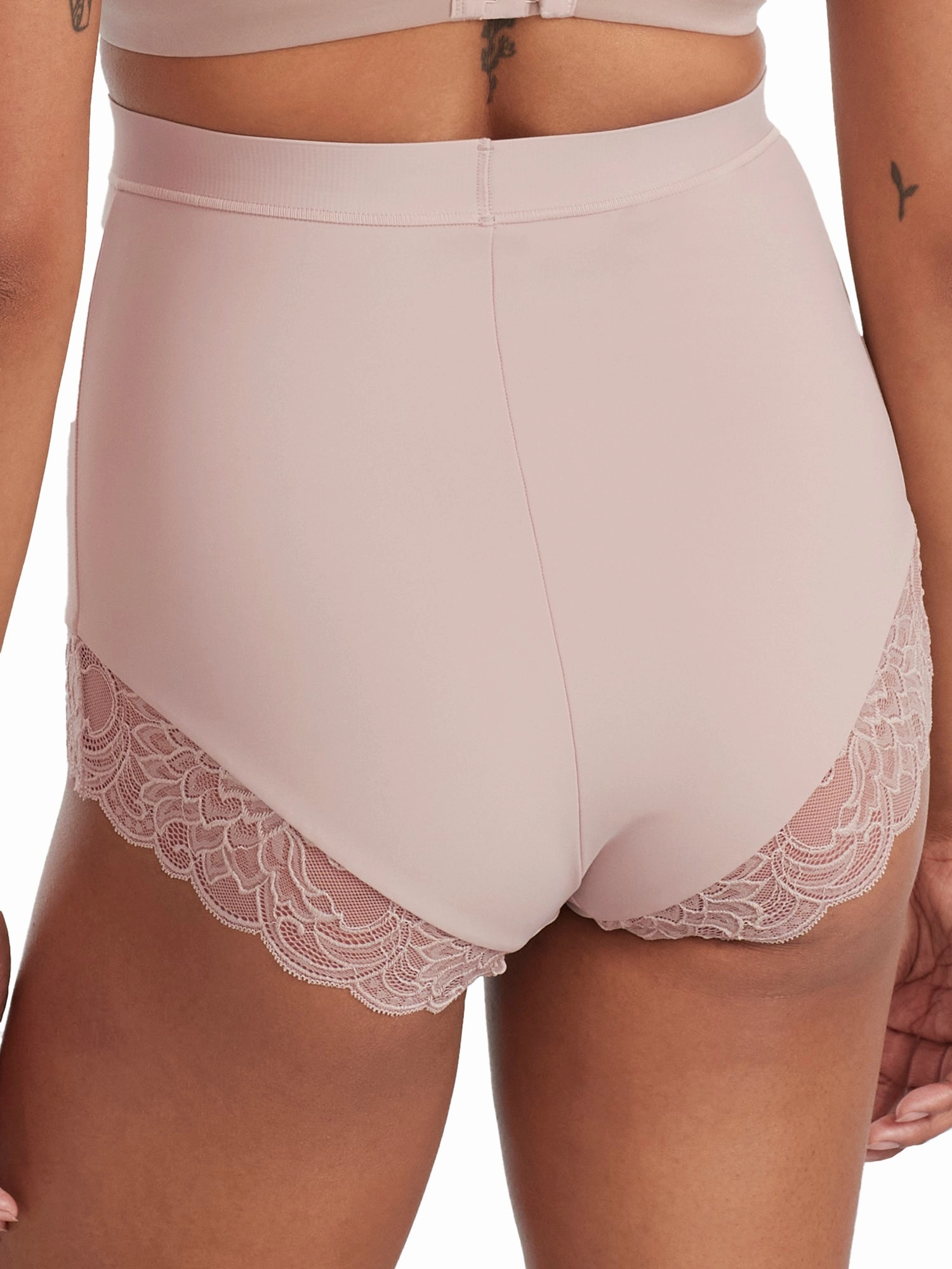 Maidenform Women's Eco Lace Firm Control Mid-Brief