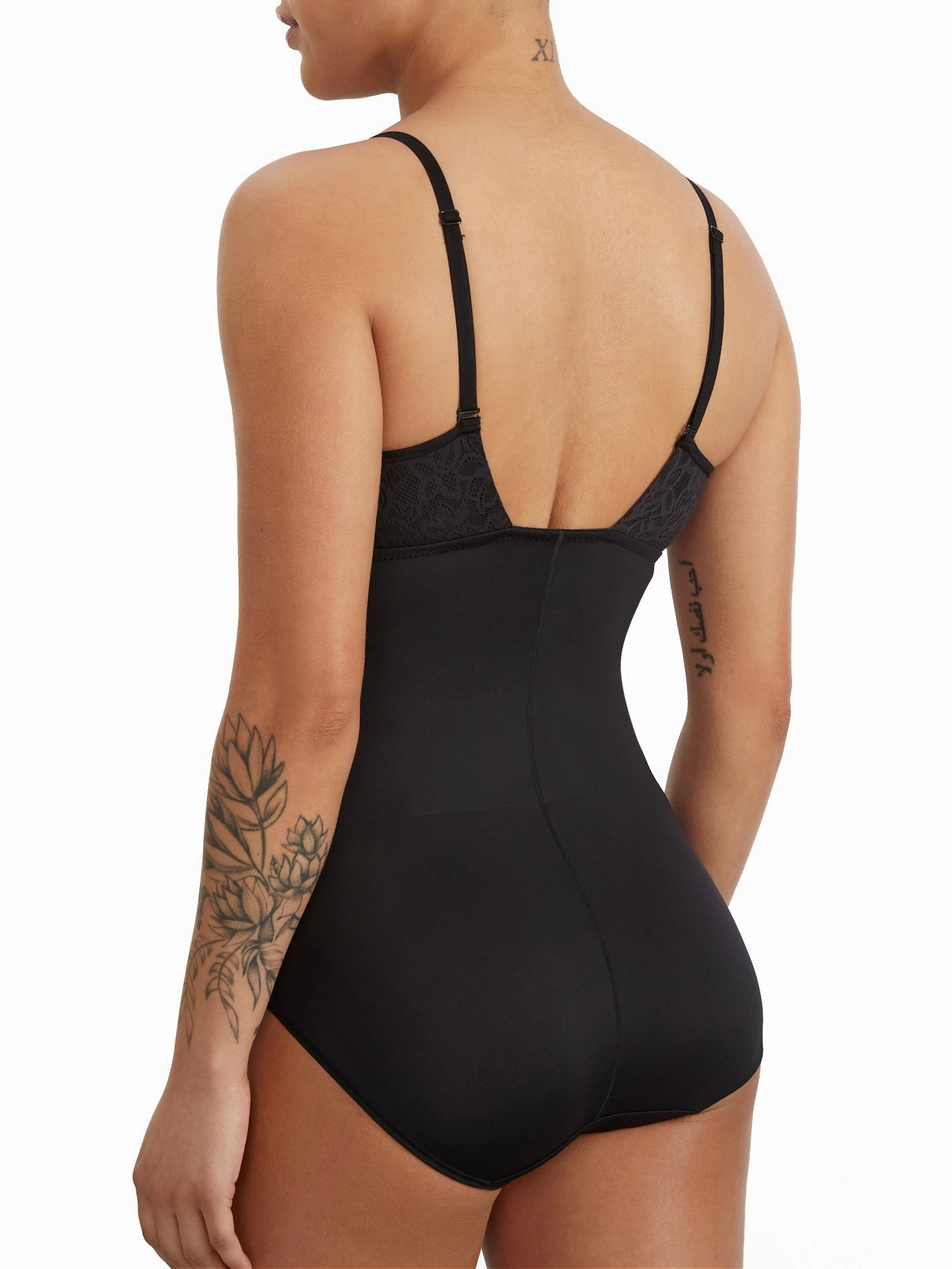 Maidenform Women's Tame Your Tummy Lace Firm Control Bodysuit