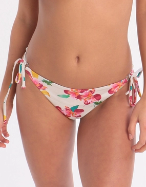 Mandalay Iona Tie Bikini Bottom - Cream Swim Womens - swimsuits outlet