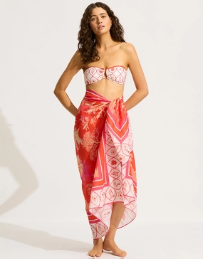 Marbella Sarong - Flame Swim Womens - bikinis clearance