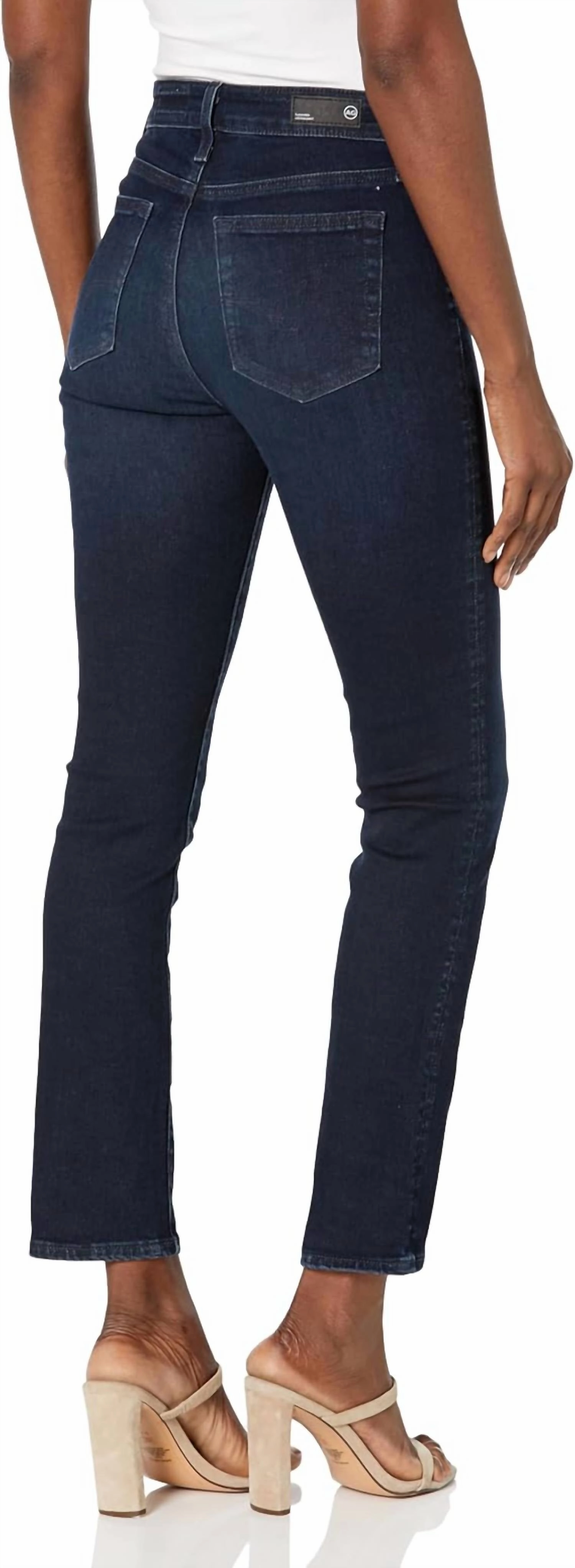 Mari Soho Straight Jean In Blue