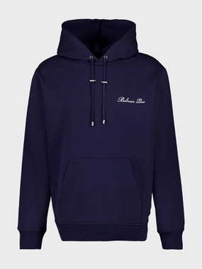 Marine Blue Signature Sweatshirt Tops Mens - thermal tops