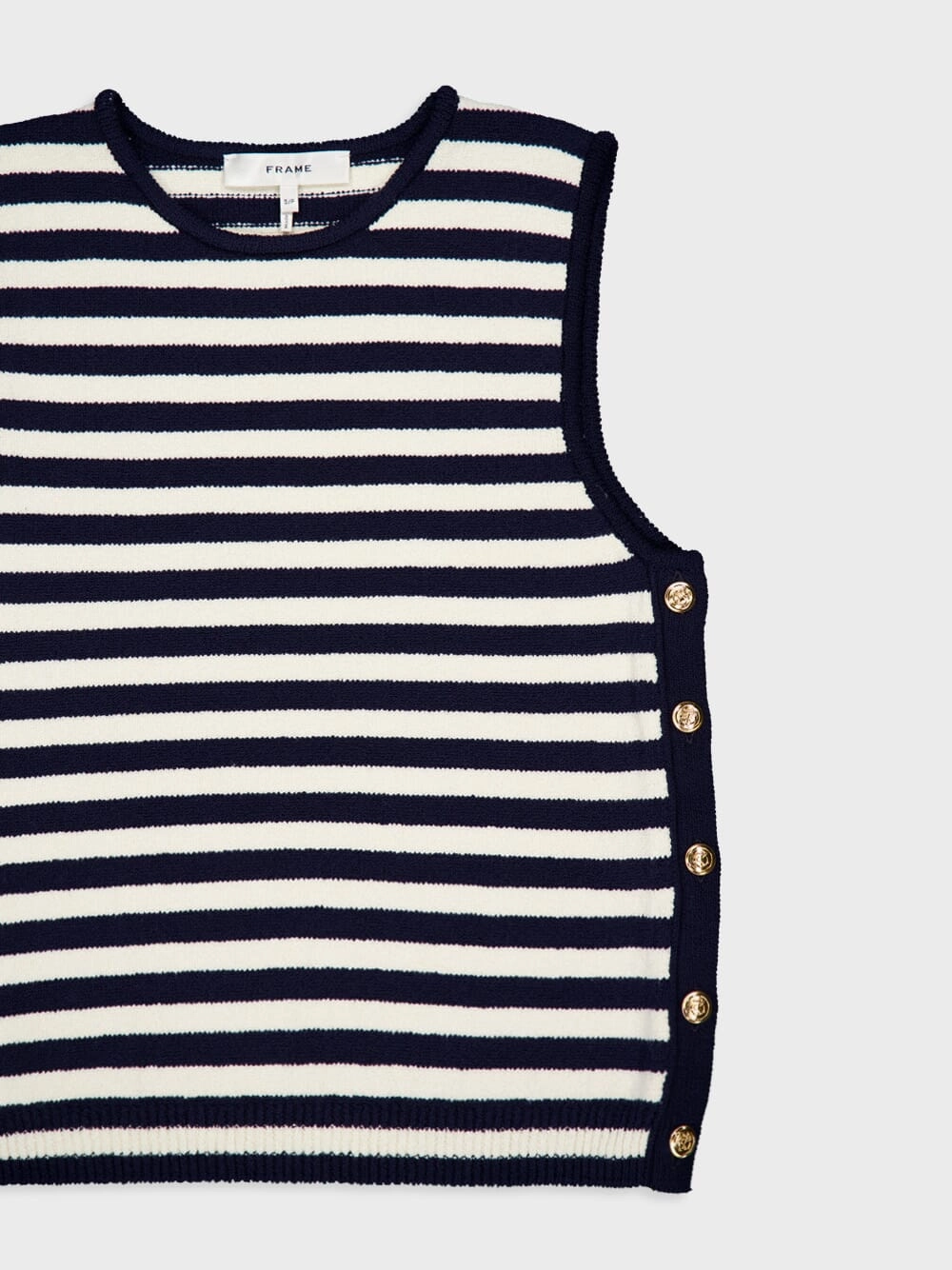 Mariner Striped Cotton-Blend Tank