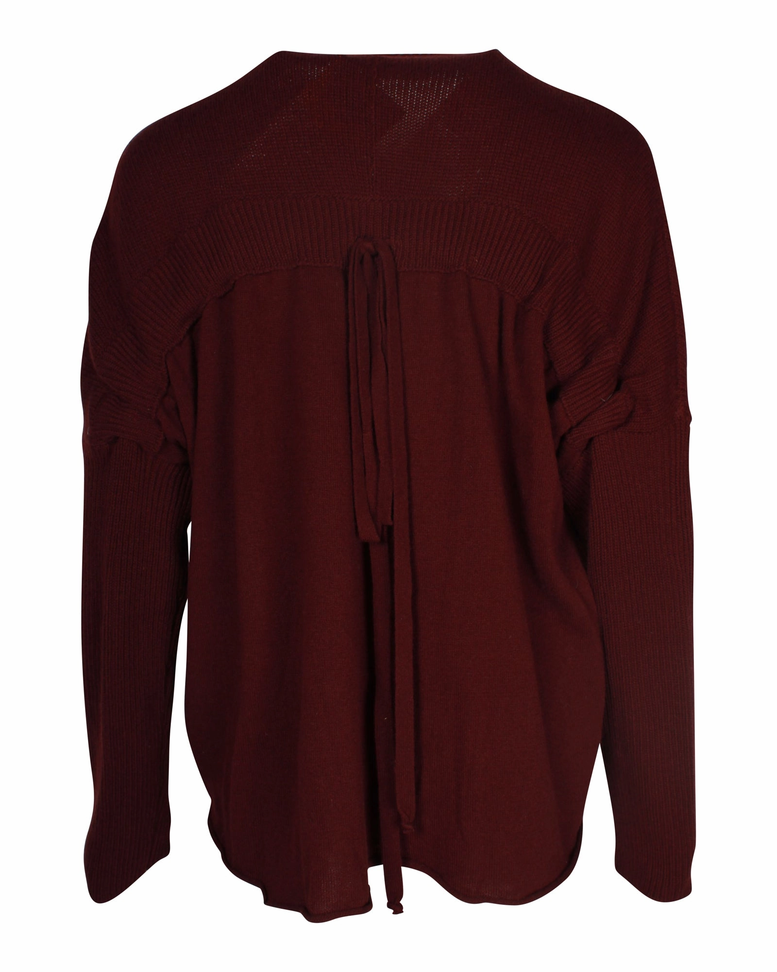 Marni Sweater in Maroon Wool