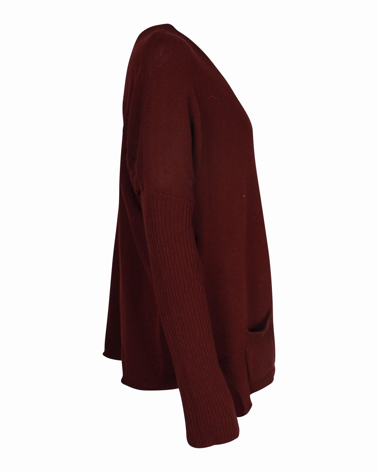 Marni Sweater in Maroon Wool