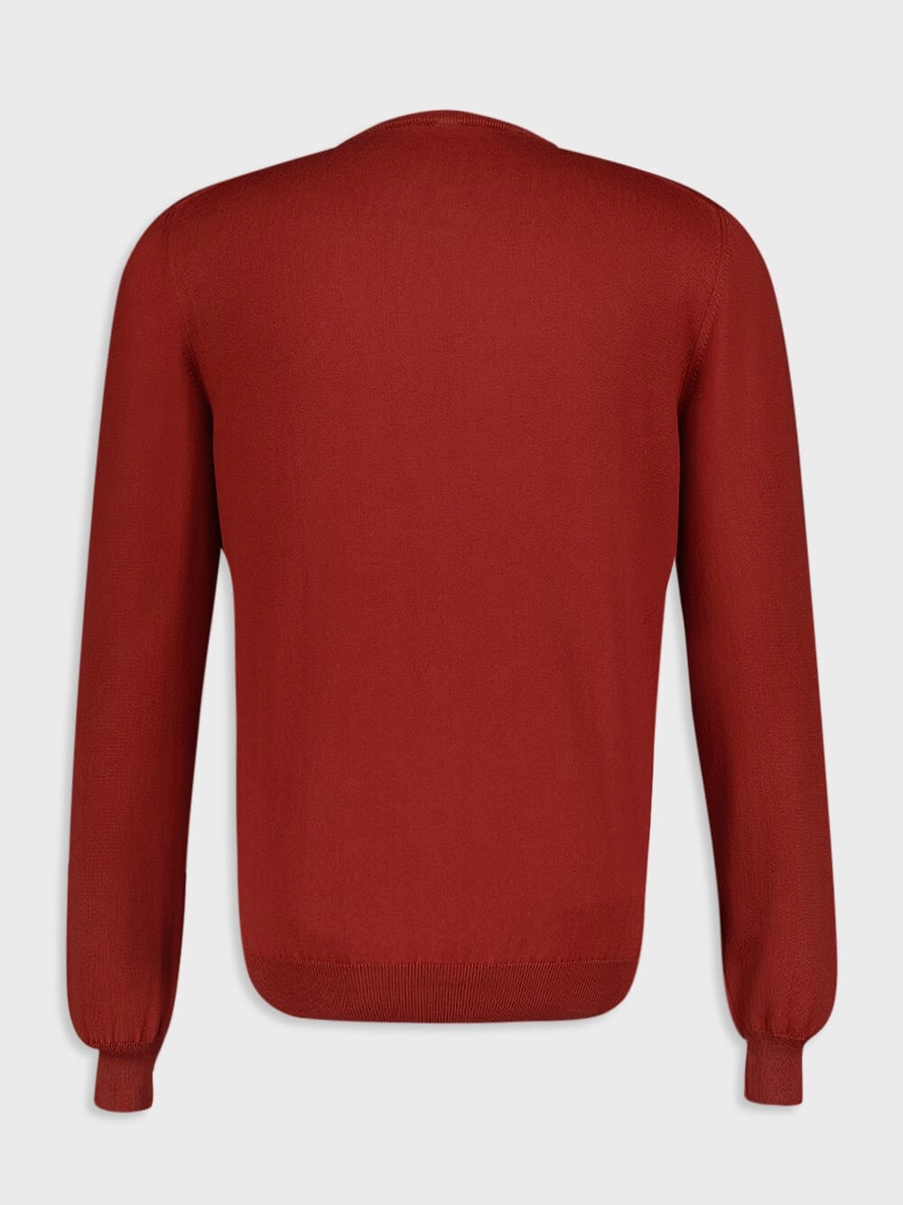 Maroon Cotton Crew Neck Sweatshirt