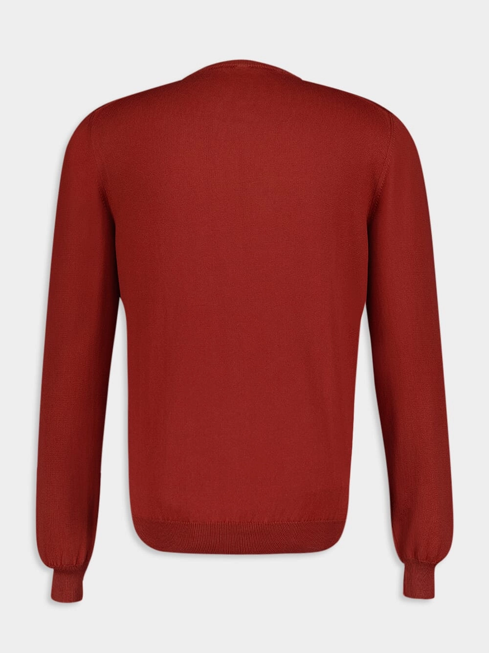 Maroon Cotton Crew Neck Sweatshirt