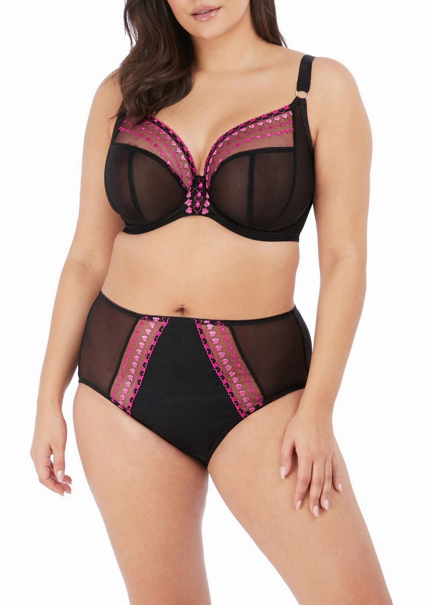 Matilda Underwire Plunge Bra In Kiss