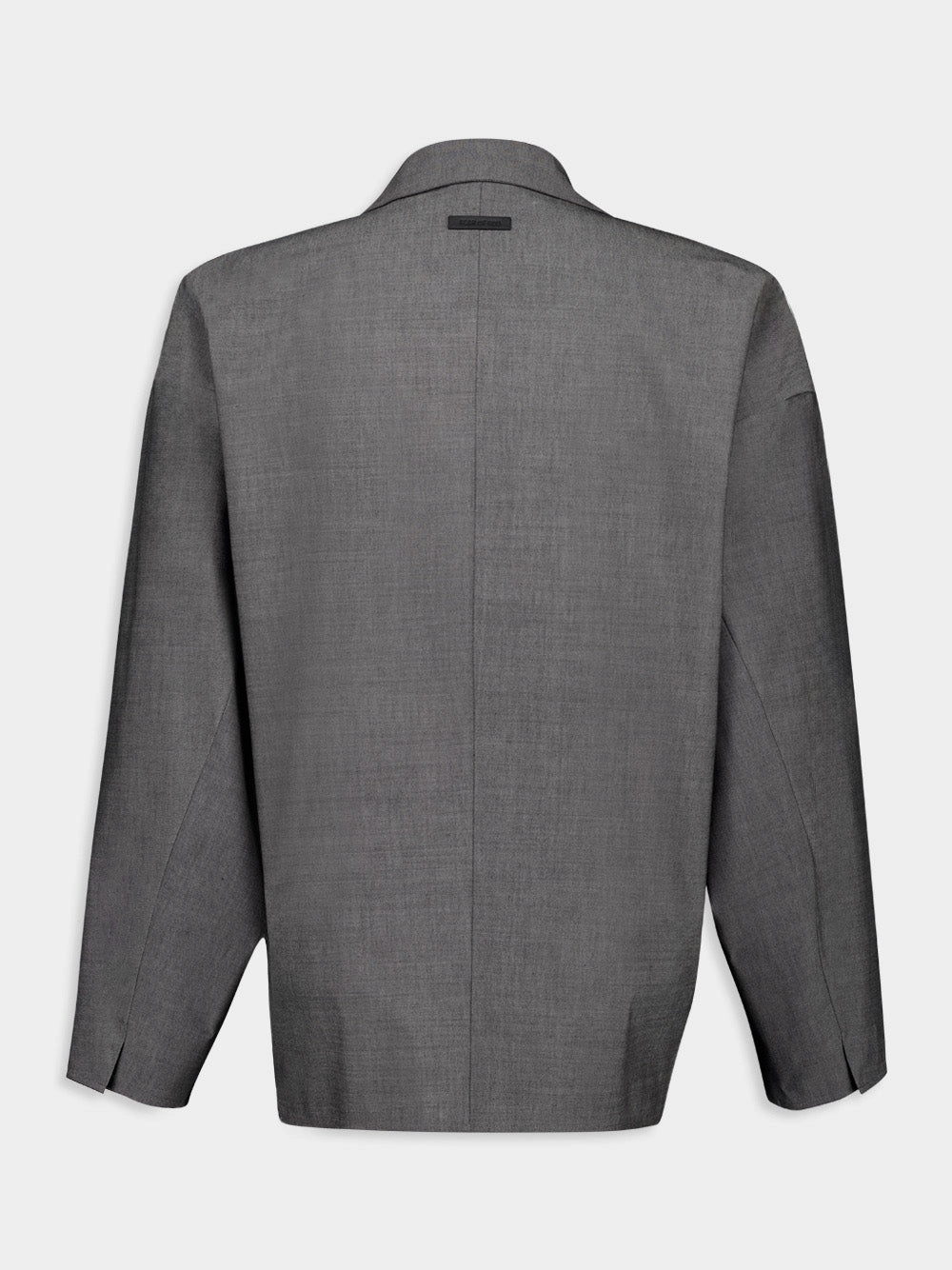 Melange Titanium Grey Oxford California Blazer
