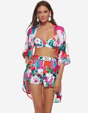 Melania Shorts - Floral Multi Swim Womens - swimwear sale