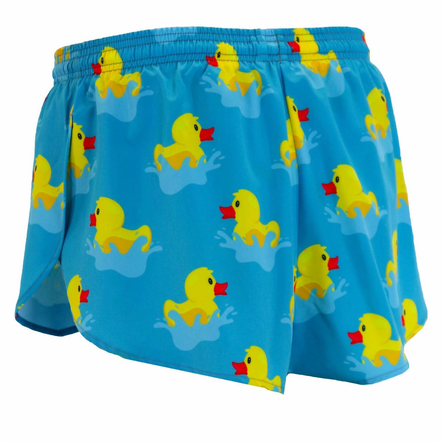 Men's 1" Elite Split Short In Rubber Duckie