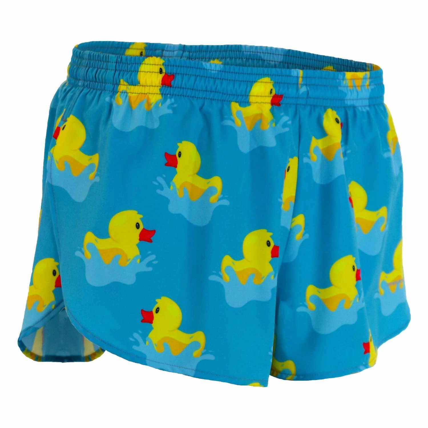 Men's 1" Elite Split Short In Rubber Duckie