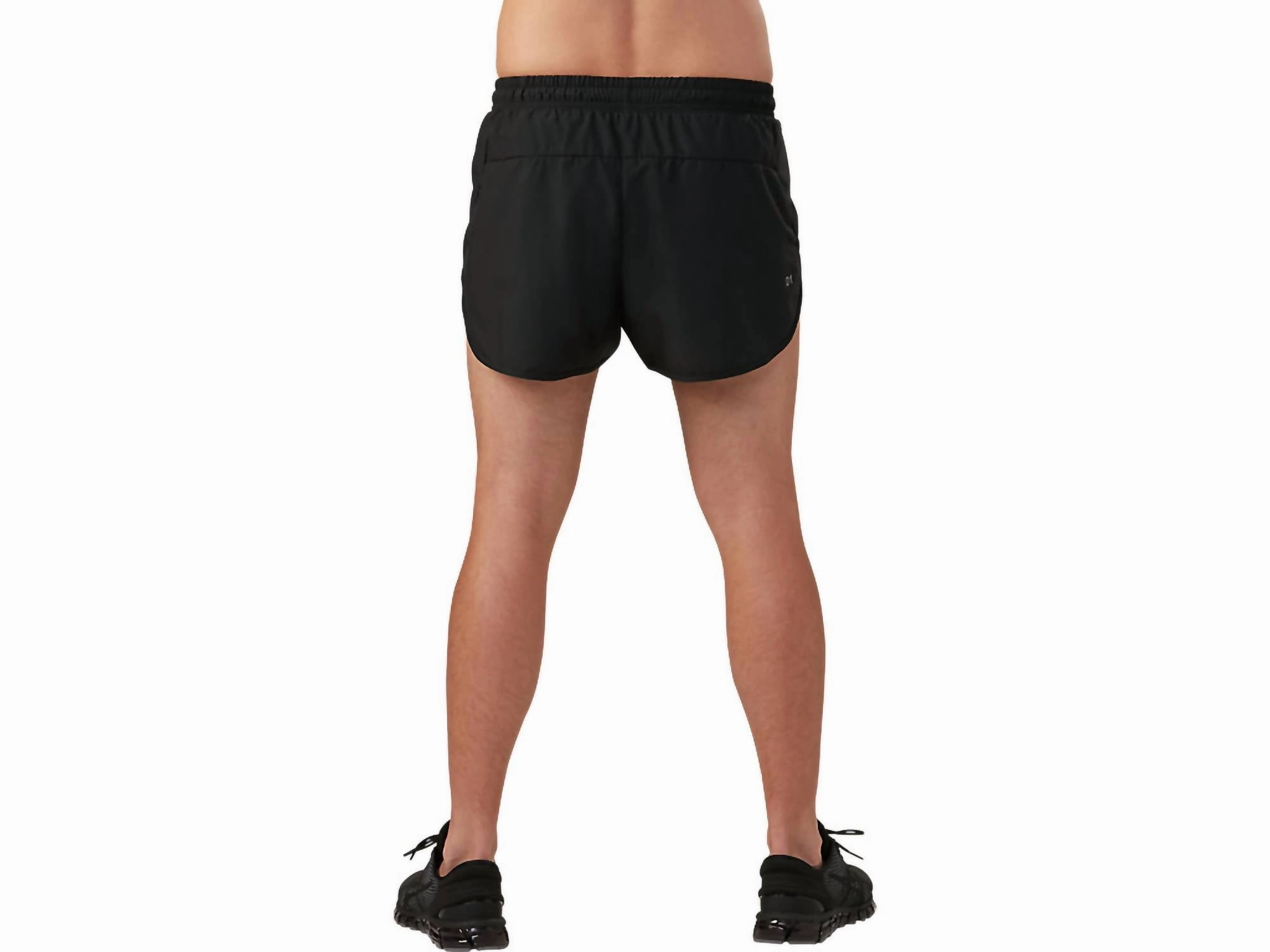 Men's 3" Split Short In Black