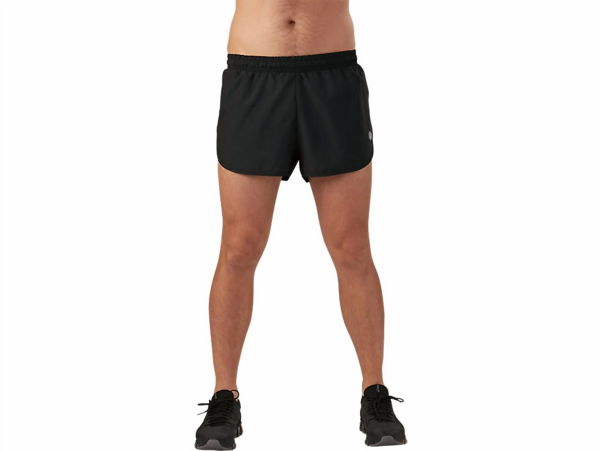 Men's 3" Split Short In Black