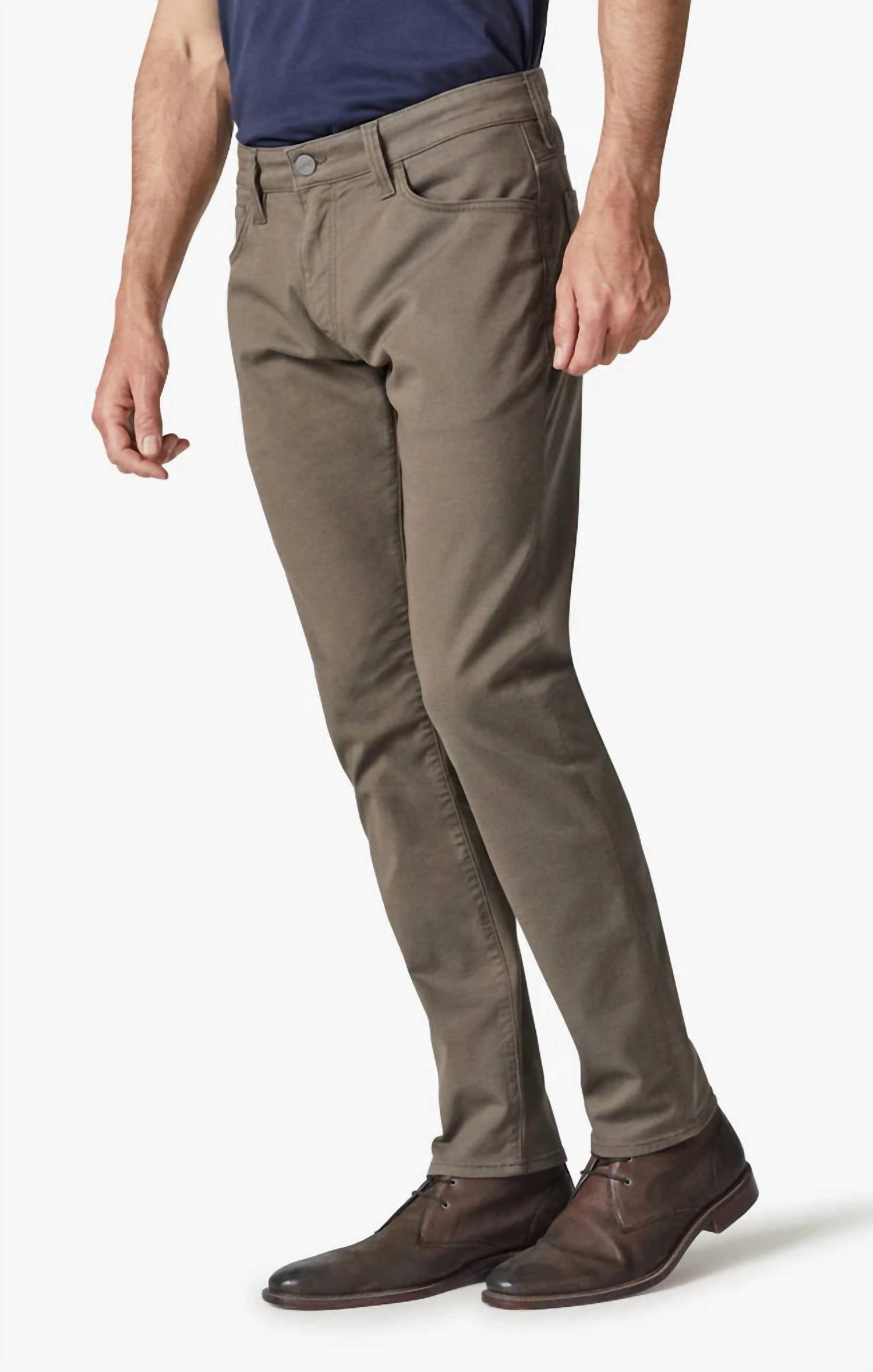 Men's Courage Straight Leg Pants In Canteen Coolmax