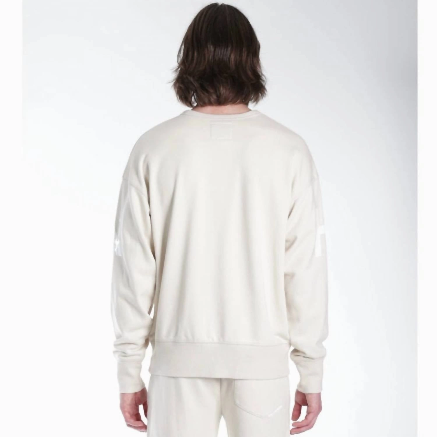 Men's Crew Sweatshirt In Cream
