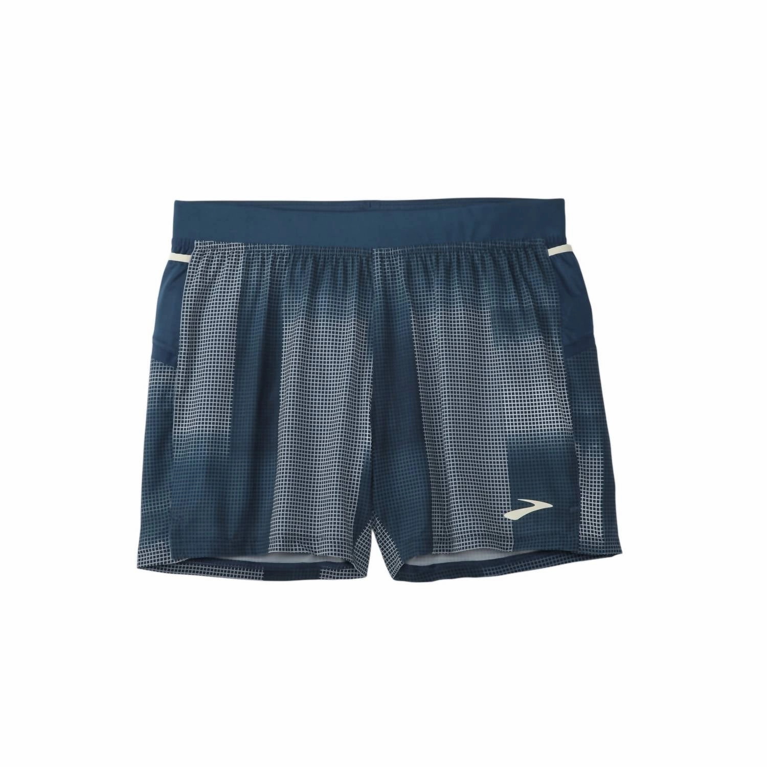 Men's Sherpa 5" Short In Indigo Rush Altitude Print