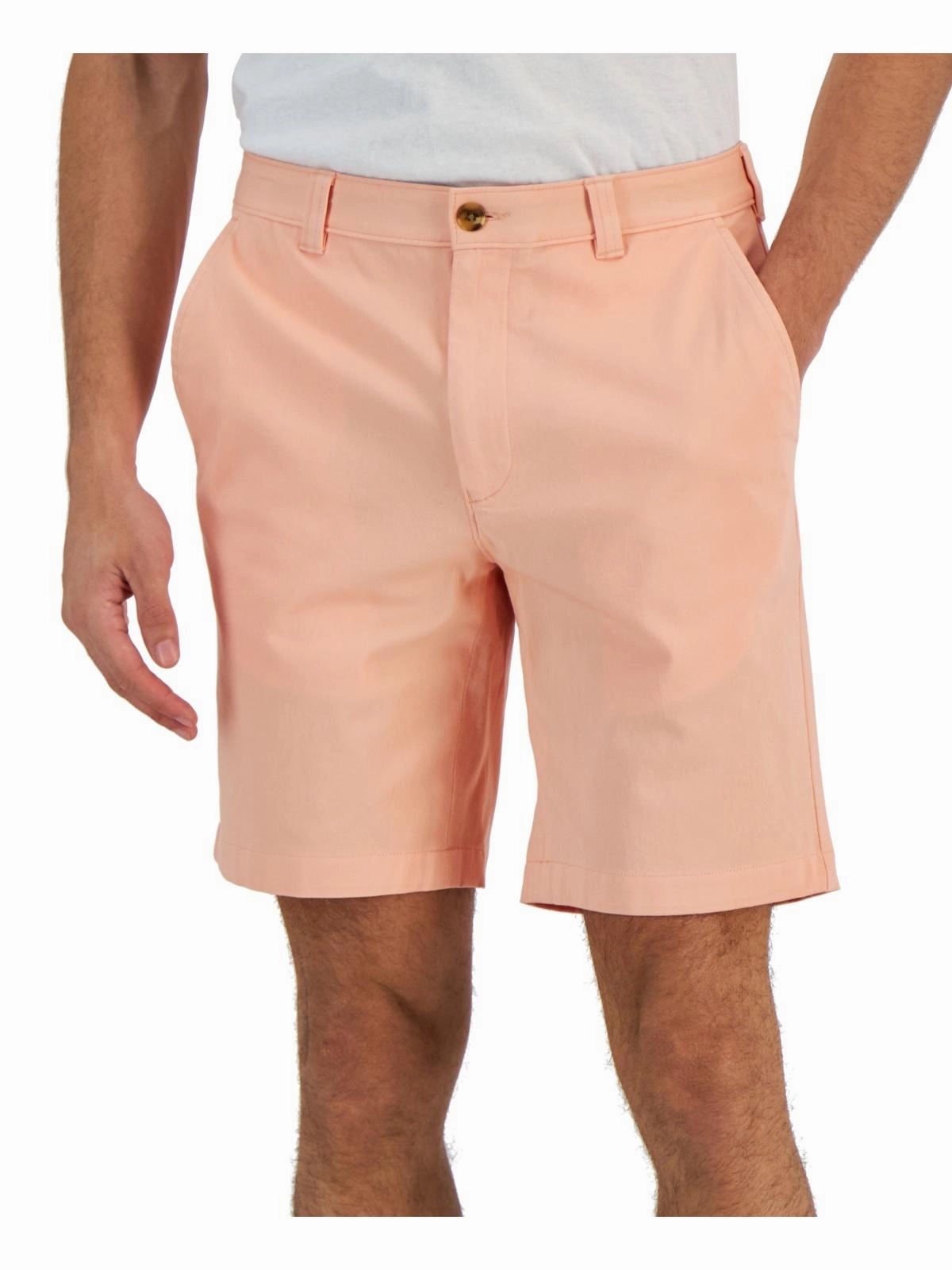 Mens Classic Fit Comfort Waist Bermuda Shorts