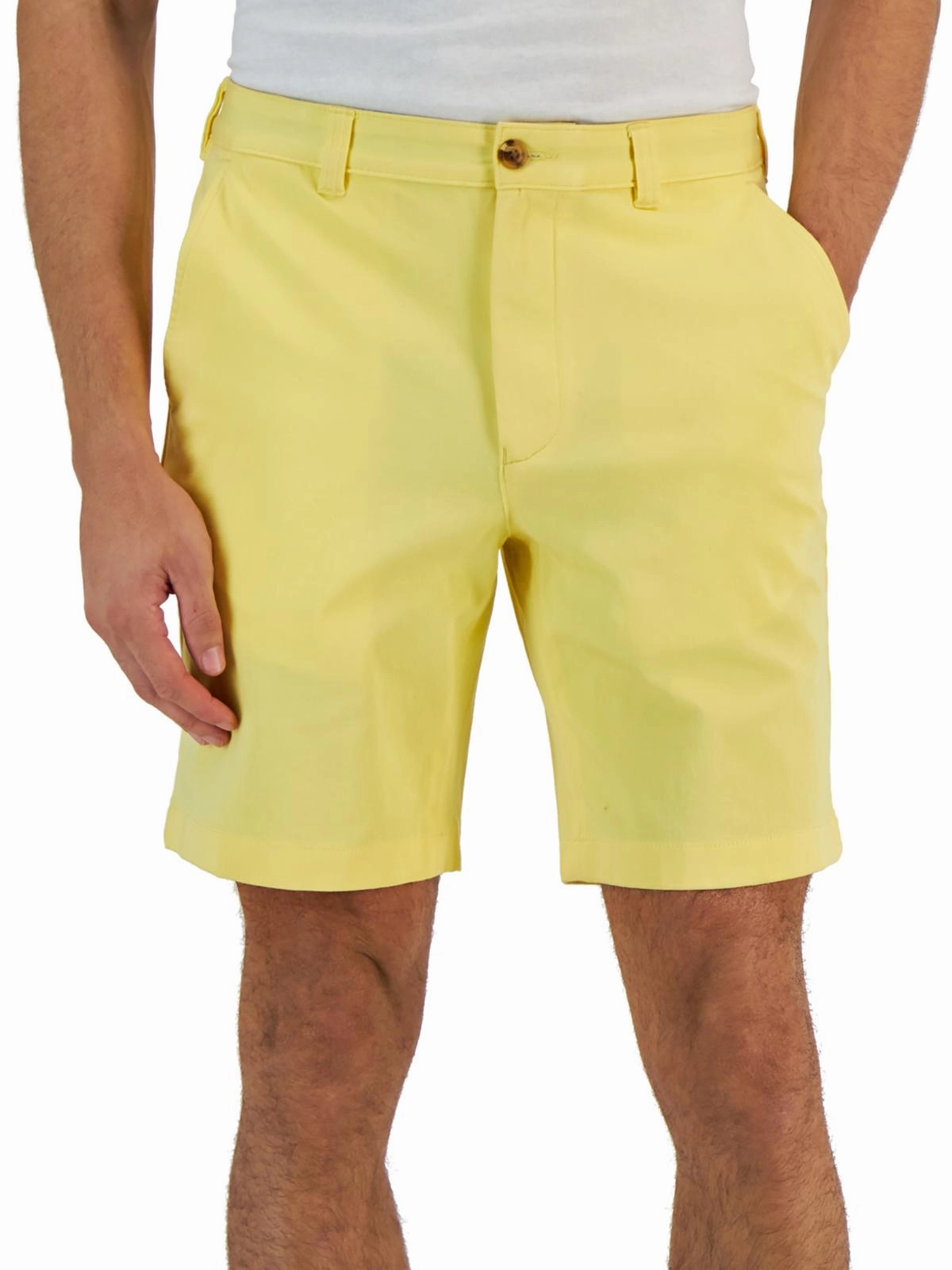 Mens Classic Fit Comfort Waist Bermuda Shorts
