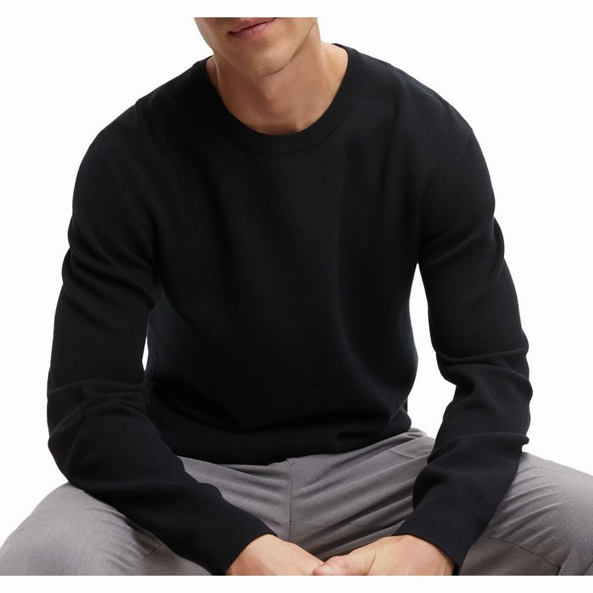Mens Solid Rayon Sweatshirt