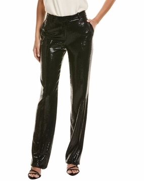 Michael Kors Collection Sequin Carolyn Silk-Blend Trouser womens denim shorts discount