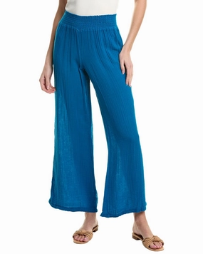 Michael Stars Susie High-Rise Wide Leg Pant womens cropped pants sale