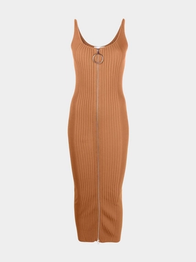 Midi Knitted Dress Knitwear Womens - women's knitwear cheap