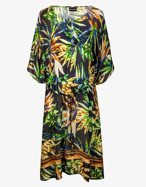 Midnight Sounds Midi Tunic - Ethno Jungle Swim Womens - bikinis clearance
