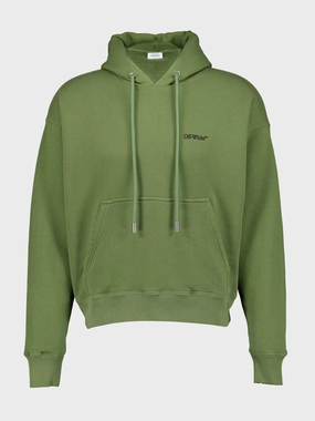 Military Green Arrow Skate Hoodie Tops Mens - thermal tops