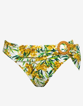 Mimosa Bikini Pant - White Summer Swim Womens - swimsuits outlet