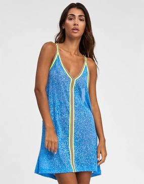 Mini Sundress - Blue Swim Womens - swimwear sale