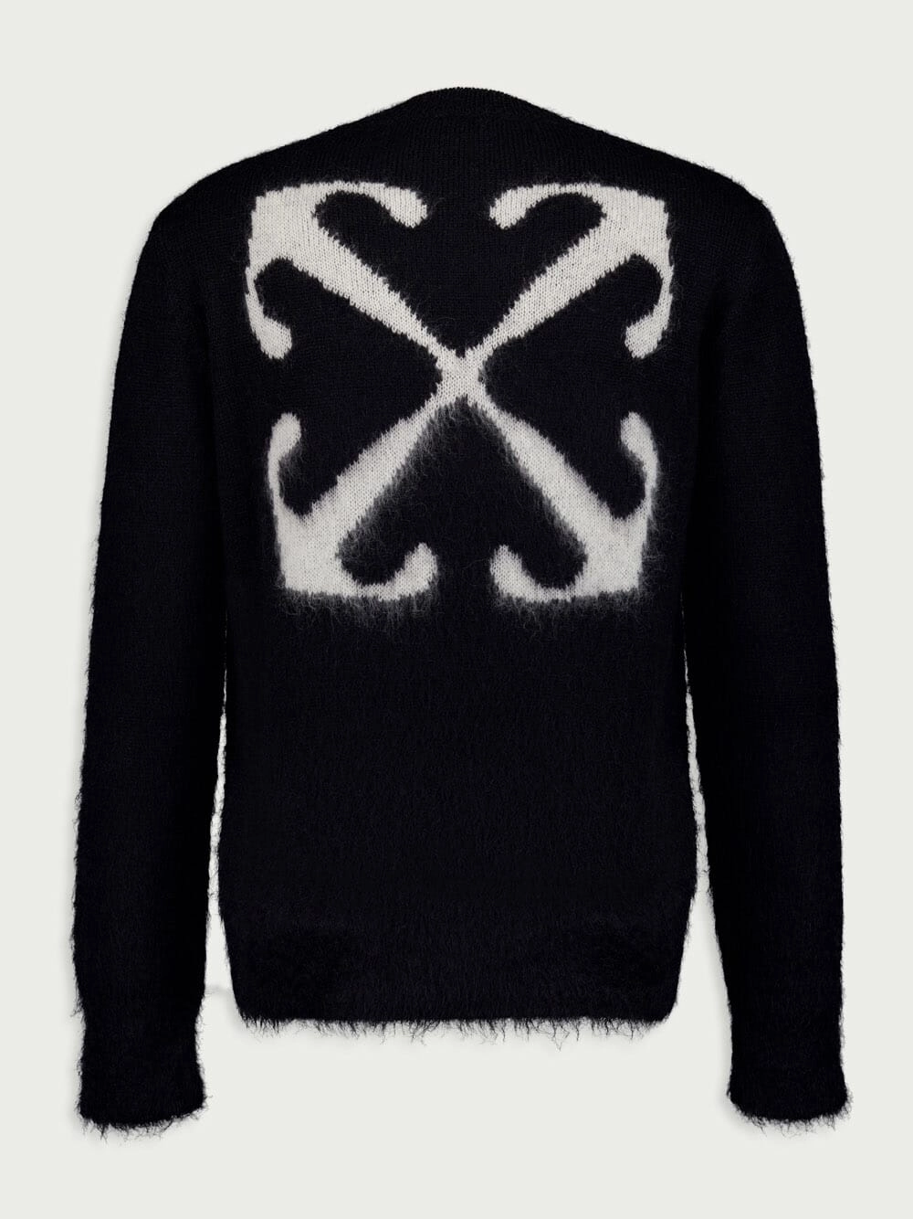 Mohair Arrow Knit Crewneck
