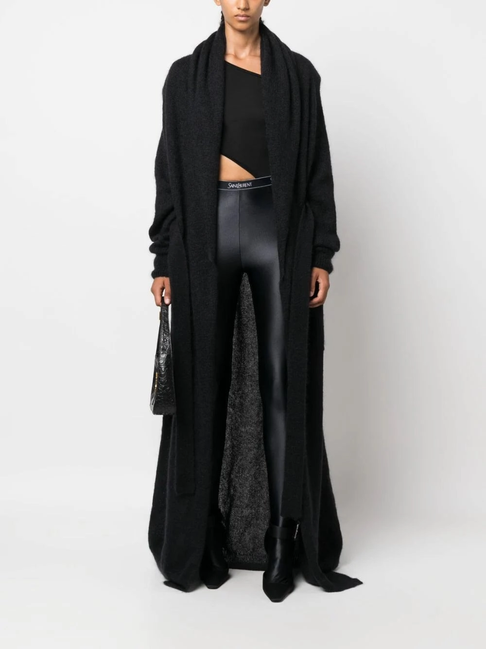 Mohair Maxi Cardigan
