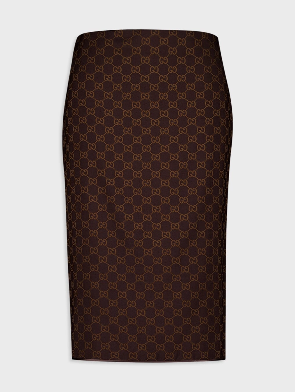 Monogram Pattern Pencil Skirt womens slacks clearance