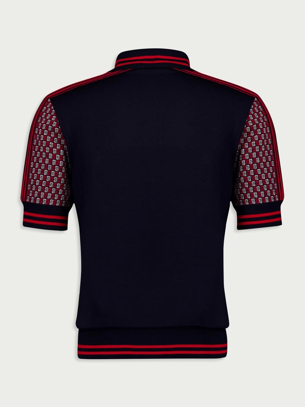 Monogram Wool Polo Shirt